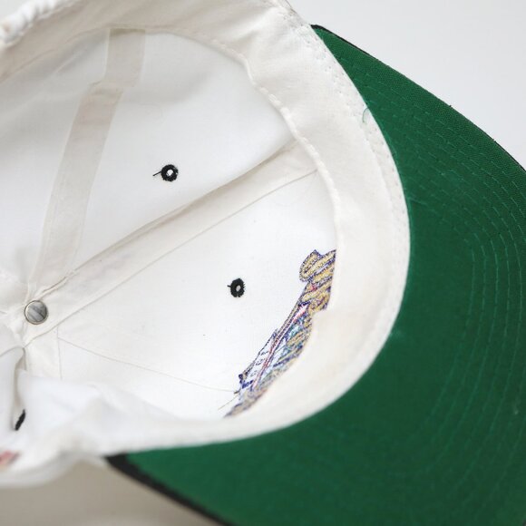 Vintage 90s Starter 1998 World Series Hat Baseball Snapback Cap White Black Kore - Picture 11 of 16